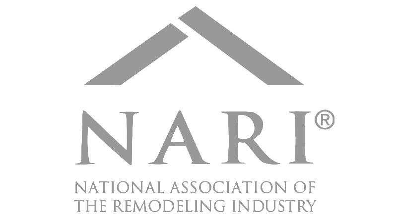 Logo of the National Association of the Remodeling Industry (NARI) with a stylized house roof symbol and the organization name beneath it.